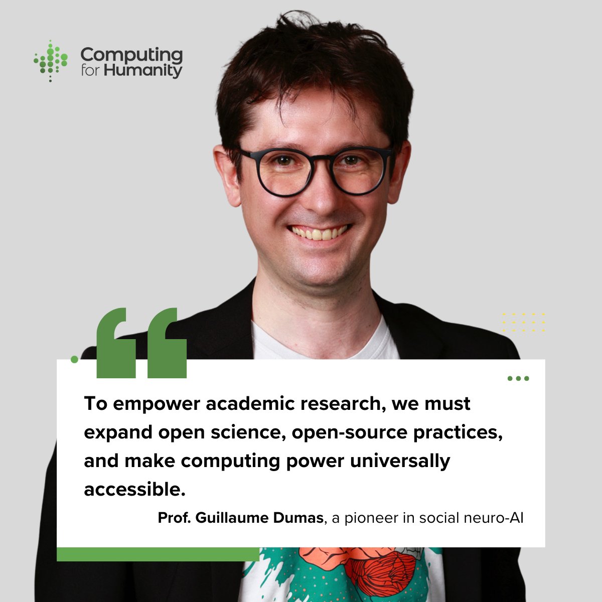 Comput4Humanity's tweet image. “Progress shouldn’t depend on privilege.” 💡
We’re building nonprofit, accessible computing for every researcher, everywhere.
💻 myresearchcloud.ca
#OpenScience #AIforHumanity #ComputingForGood #AccessibleTech #NonprofitInnovation #ResearchForAll #TechForGood