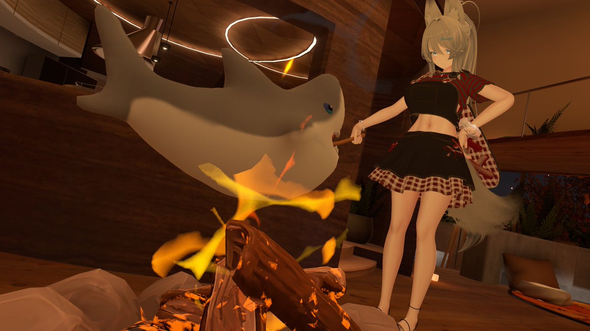 Lamyi_VRC's tweet photo. 🔥🦈🔥😠❗️
#VRChat #AkiSpring https://t.co/7ccZyi5Htj