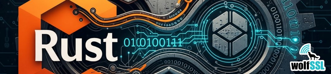 Calling #Rust developers 🦀✨
wolfCrypt Rust wrappers are here — secure crypto, memory-safe by design, and ready for embedded &amp; high-performance use cases.

Start building: wolfssl.com/wolfcrypt-rust…