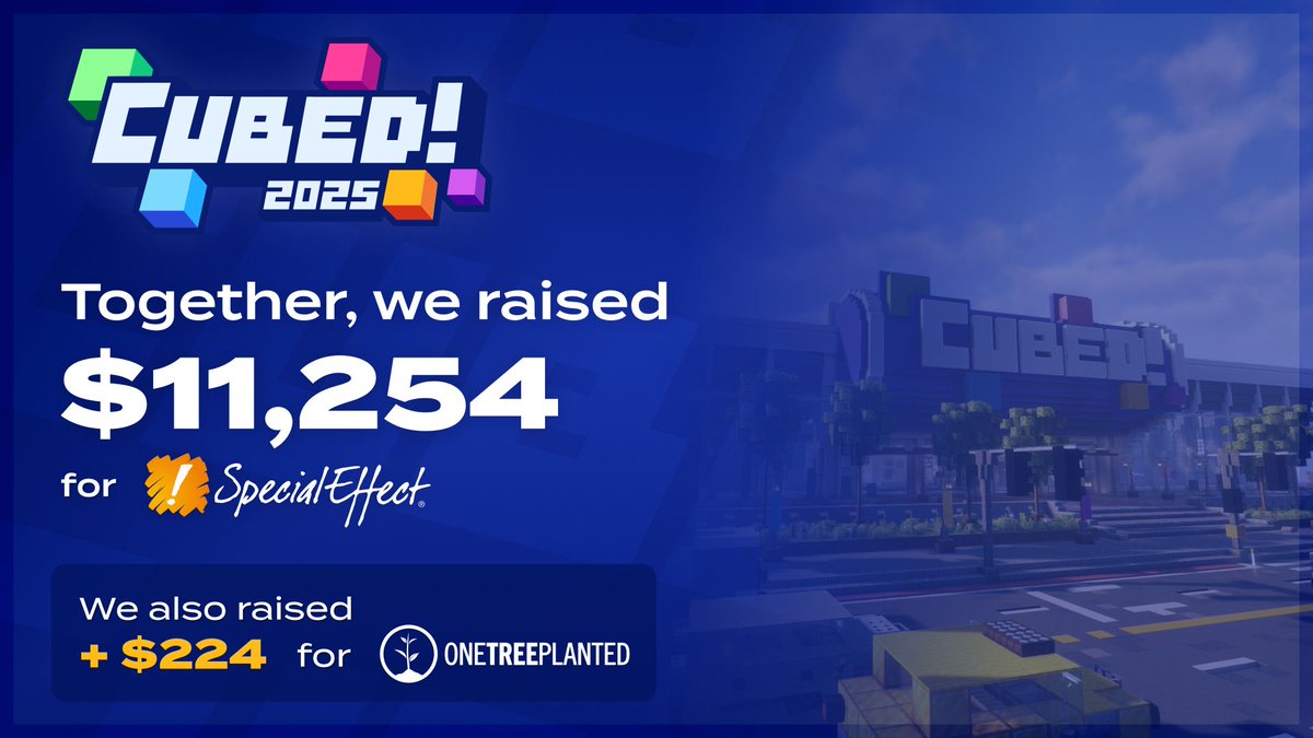 Cubed! - The In-Game Minecraft Convention tweet media