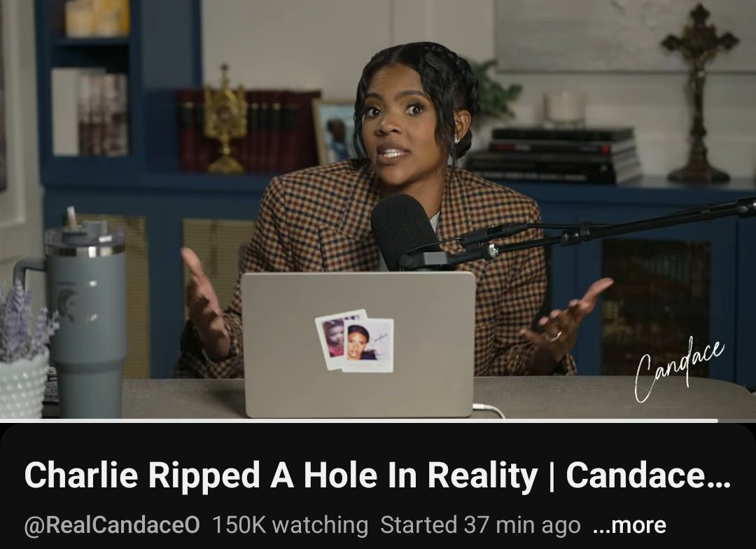 HOLY CRAP:

150,000 people are currently watching Candace Owens live on YouTube.

Zionists have been telling me everyone hates <a href="/RealCandaceO/">Candace Owens</a> and that she's crazy...

Maybe most of us are just waking up to the Jewish propaganda.