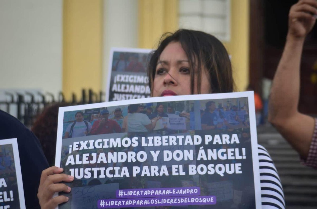 Ingrydadriana's tweet photo. 🌱 El Juzgado Segundo de Instrucción de Santa Tecla NO tiene otro camino legal que ordenar la #LibertadParaAlejandro y la #LibertadParaJoséÁngel. Su detención fue ilegal. La audiencia de revisión de medias es mañana 29 de octubre.

🌱 Alejandro y José Ángel fueron detenidos ilegalmente por la PNC en una vigilia PACÍFICA de la Cooperativa El Bosque. La UMO y la PM ejercieron violencia desmedida. #LibertadParaAlejandro #LibertadParaJoséÁngel