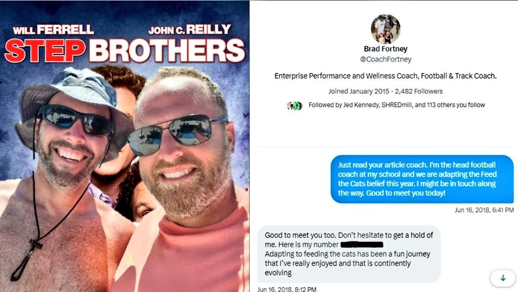 "DID WE JUST BECOME BEST FRIENDS?"

Been rolling with <a href="/CoachFortney/">Brad Fortney</a> at clinics since <a href="/RPR_system/">Reflexive Performance Reset</a> in 2018.

He's one of the best in the business that I bounce ideas off at least once a week. 

Can't wait!!!