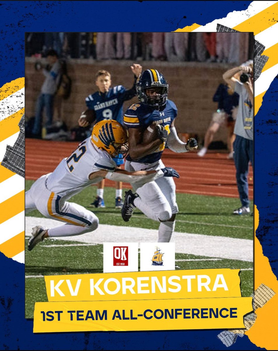 KorenstraKv's tweet image. Extremely honored to be named 1st team all conference in the toughest conference in the state! The OK Red!
@coachbieds @CoachDupont @JebPalka  @PStuursm @CoachAWang @Coach_Joel_Lamb @GHBucsFootball