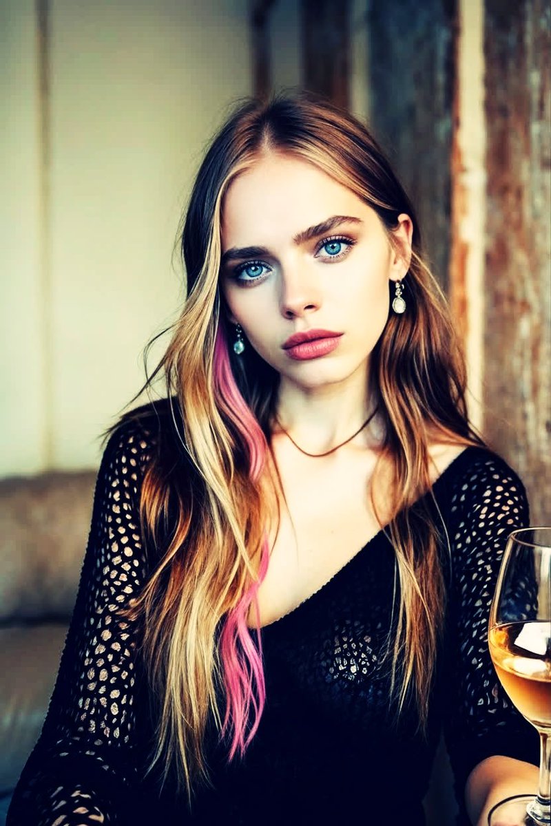 jMetvs's tweet image. #selfreference gets you confused sometimes... it actually needs only three basic steps to make &quot;who the hell is that?&quot; reflection in the mirror (brows, lashes, bangs)... Here it was 5+ steps (including #NanoBanana tweaks):