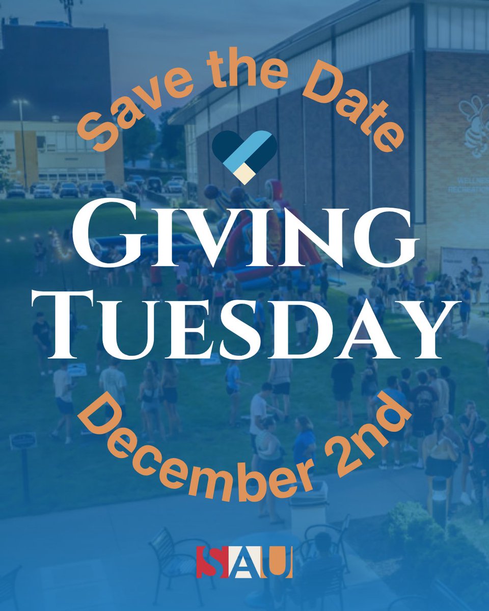 Save the Date! This Giving Tuesday, December 2nd, join Ambrosians everywhere in celebrating the power of generosity and the spirit of the Hive. 🐝💛

sau.edu/about-sau/news…
