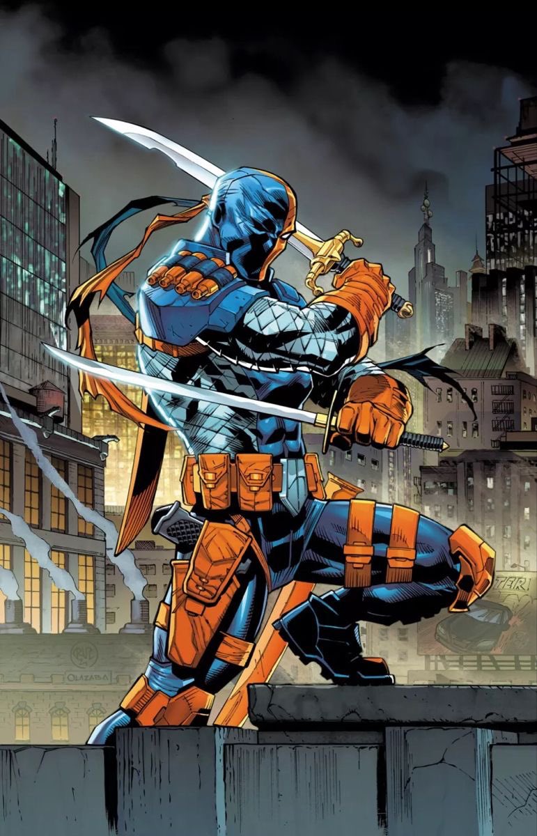 DCdaily's tweet photo. Today’s fancast!! 

Anson Mount as Deathstroke in the DCU! Who’s yours? https://t.co/p4QcRMDAVO