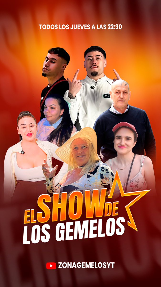 ZonaGemelos's tweet image. ESTE JUEVES ARDE ESPAÑA 🇪🇸 

+ INVITADOS POR CONFIRMAR