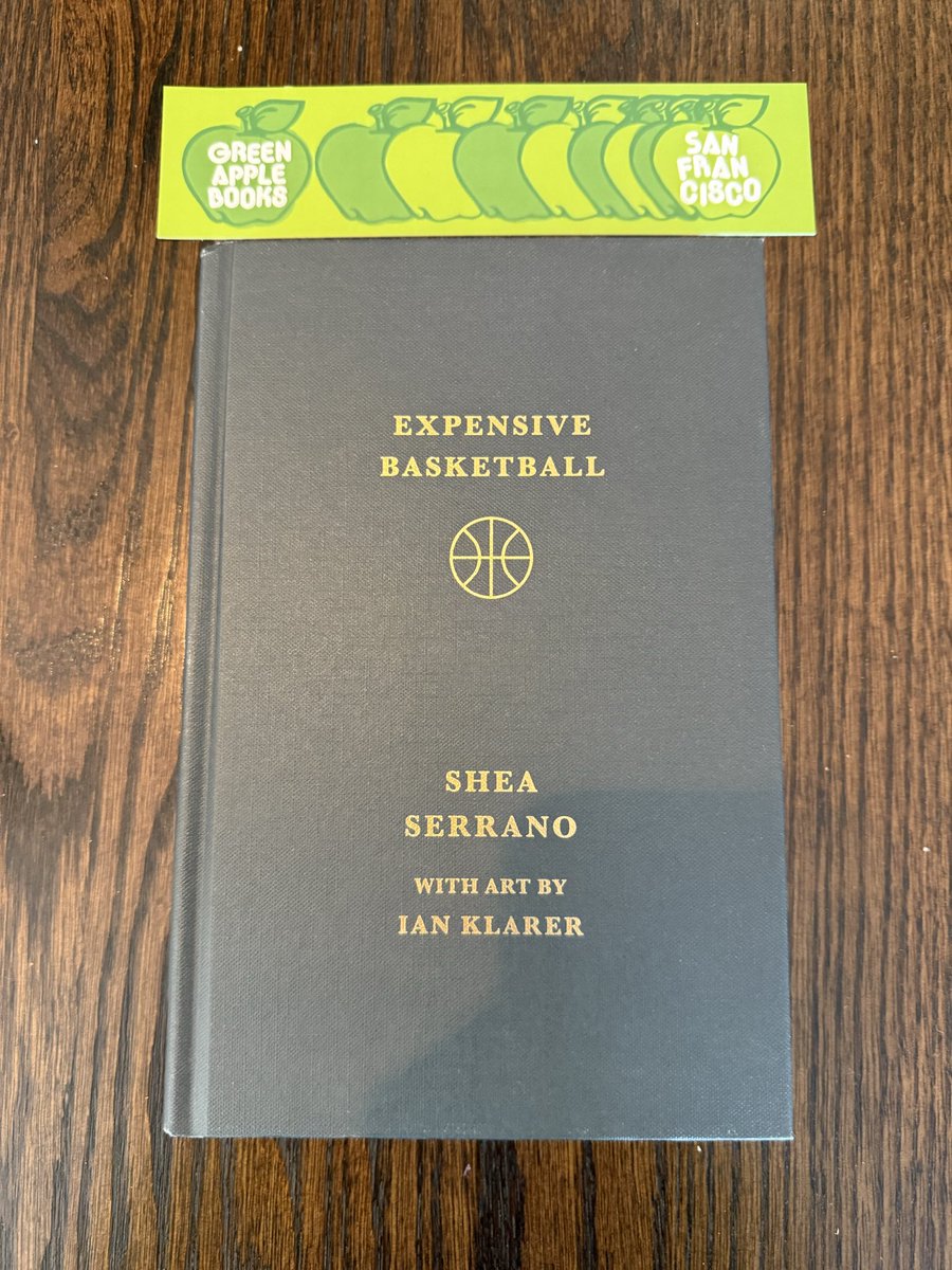Just picked up <a href="/SheaSerrano/">Shea Serrano</a>’s new book with art from <a href="/ianklarer/">Ian Klarer</a> at <a href="/GreenAppleBooks/">Green Apple Books</a>! Can’t wait to start reading it. Perfect timing just as basketball season gets underway and I need something to distract me from my <a href="/PelicansNBA/">New Orleans Pelicans</a>.