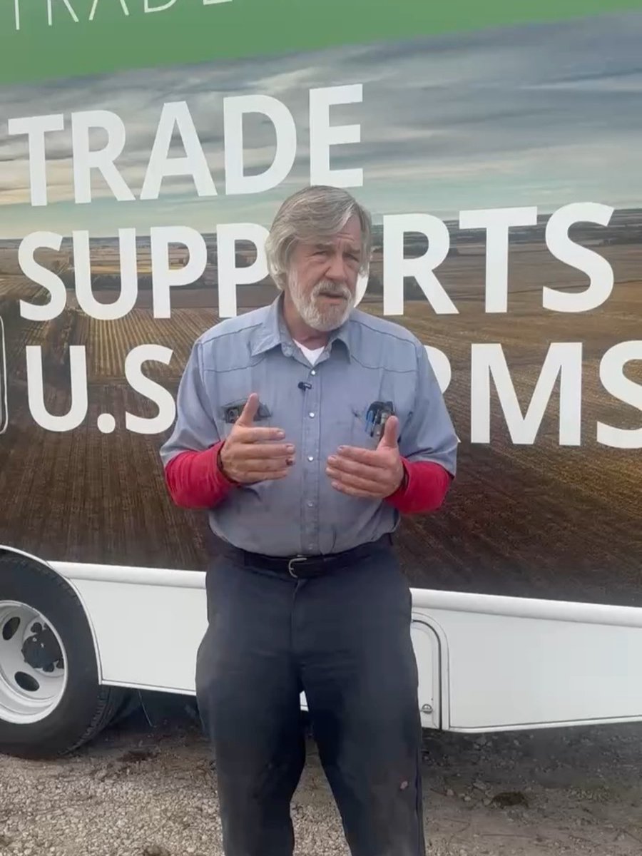 “Foreign trade is the best way to extract foreign dollars and insert them right into our rural communities.” — <a href="/ChrisRGibbs/">Christopher Gibbs</a>, Maplewood, OH 🌎🚜

#FarmersForFreeTrade #OhioAg #RuralAmerica