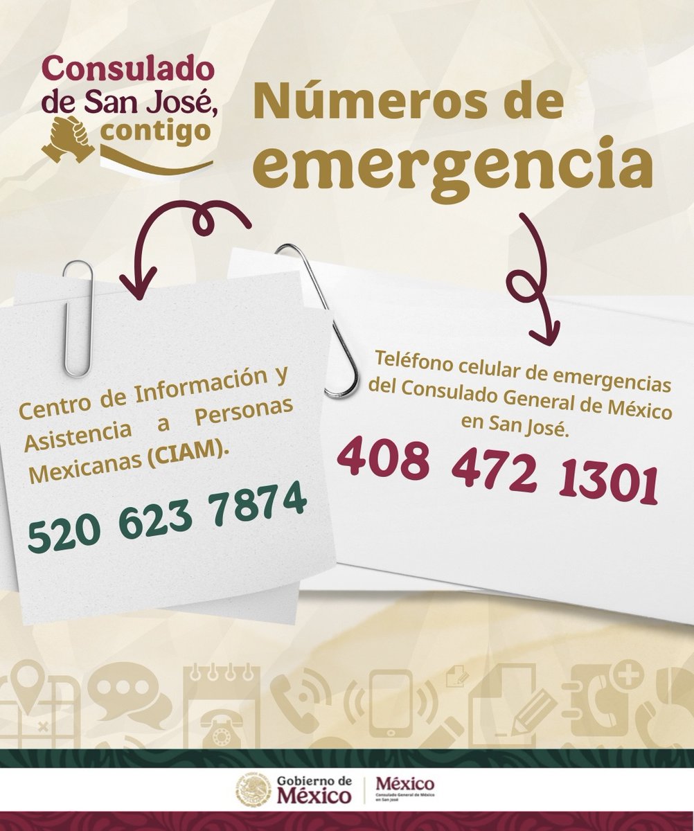 consulmexsjo's tweet image. ¿Sabes qué hacer en caso de un encuentro con autoridades migratorias?

El Consulado General de México en San José te comparte algunas recomendaciones para mantener la calma y proteger tus derechos. 🇲🇽🤝

#ConsuladoDeMéxico #ComunidadMexicana #EstamosContigo