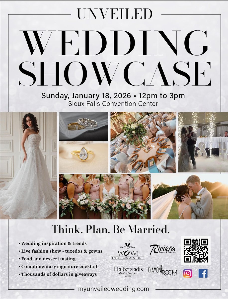 Missed the last wedding showcase?  💍 

Don’t fret! We've got another one ready for couples eager to start their wedding planning journey.  

Mark your calendars for January 18th, from 12PM to 3PM! 🎉