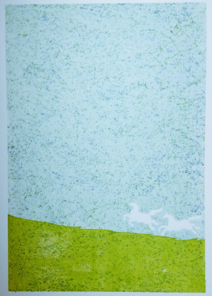 ペーパースクリーン版画