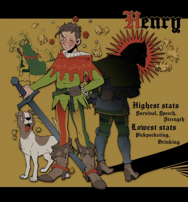 i think your playstyle affects your fanworks and i rp as the biggest goody two shoes in bohemia (with a tiny belief he is the righteous hand of god but lets not talk about that) #KingdomComeDeliverance2