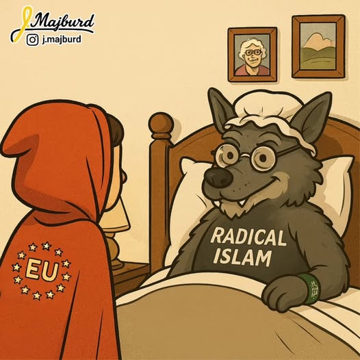 ImtiazMadmood's tweet photo. The modern Little Red Riding Hood!!! https://t.co/dC7SYRfjV0