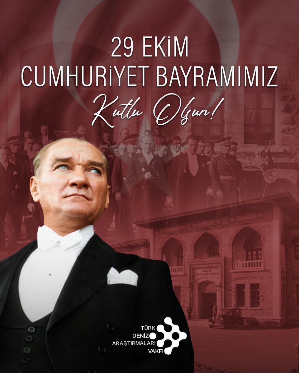 29 Ekim Cumhuriyet Bayramımız Kutlu Olsun !

#tüdav
#cumhuriyetimiz102yaşında
#29ekim
#cumhuriyetbayramı