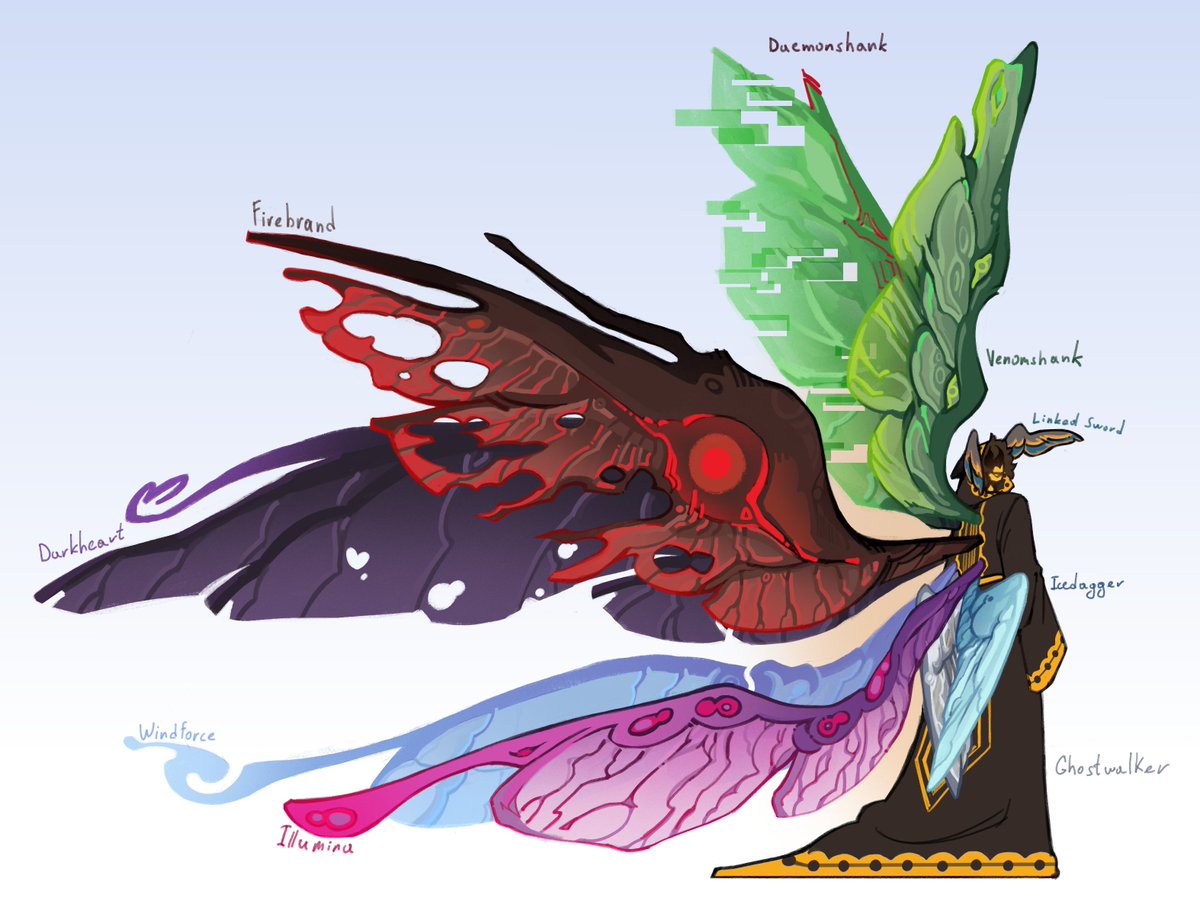 Wings like weapons

#telamon #shedletsky #robloxart