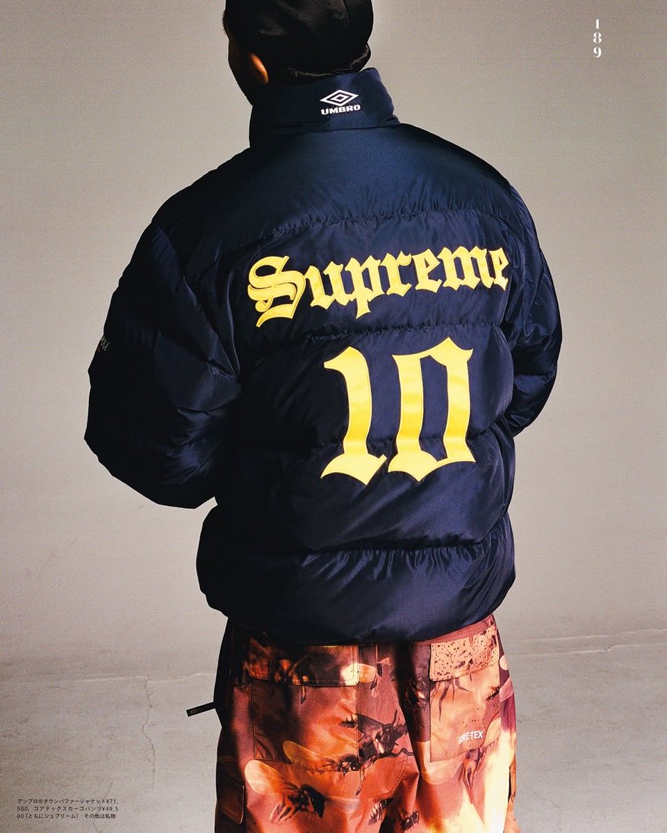 えびてん様 Supreme Umbro Supreme®/Umbro® Track Jacket | Supreme 22ss