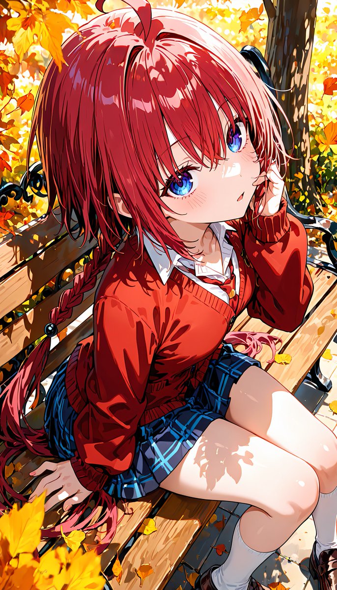 水曜の朝ですね！すでに帰宅したいです #AIイラスト #黒咲芽亜 ToLOVE