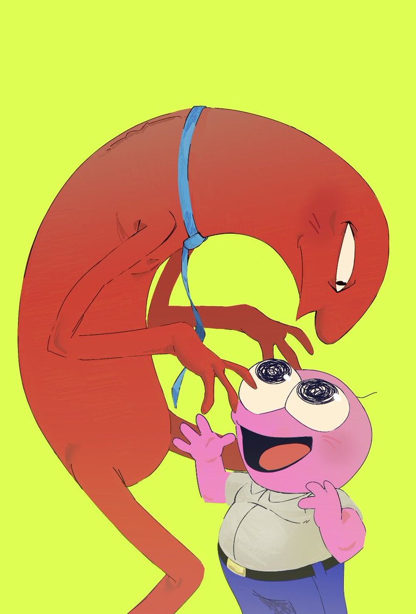 Allan and Pim idk 
#smilingfriends