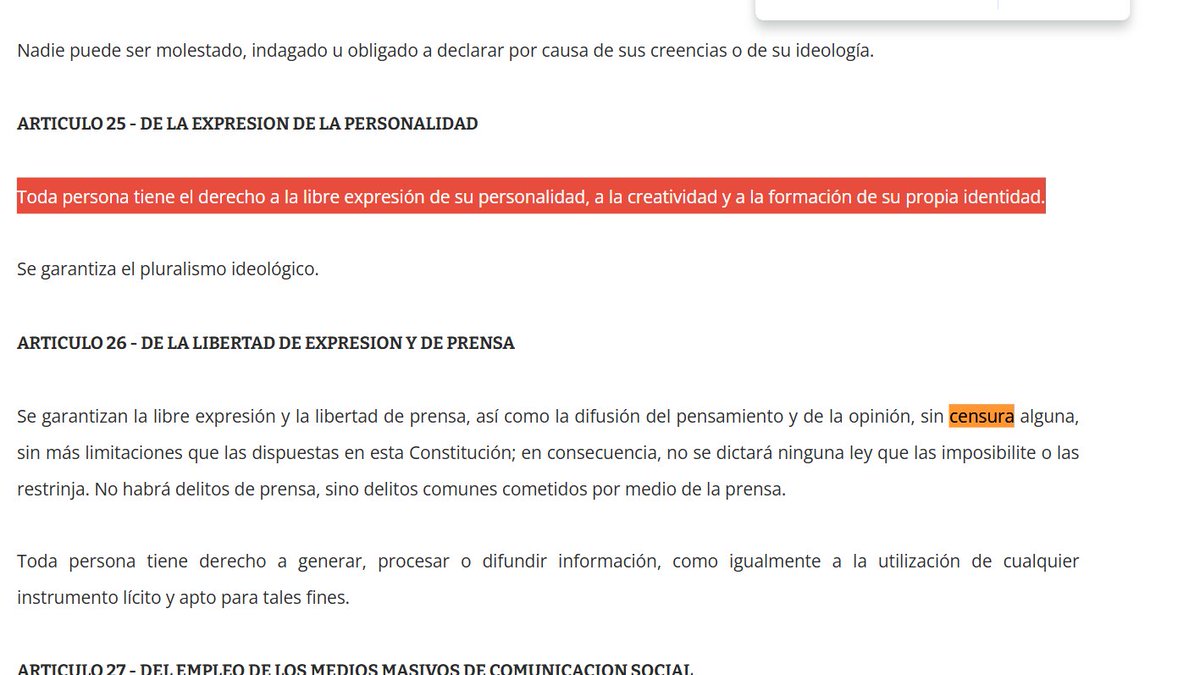 Para eso están los jueces, para ordenar a quien sea, desde el presidente de la república a un director de colegio, pasando por el poder económico y eventualmente, el poder criminal. ¿Si un juez/a no se anima a decir que un reglamento de colegio no respeta la constitución, qué