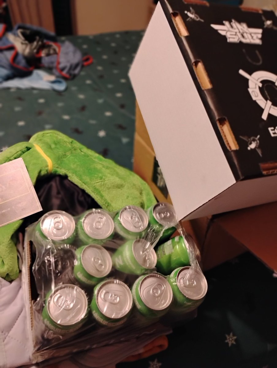 Thank you <a href="/UnsubscribeCast/">UnsubscribePodcast</a> 
I can now call my wife's caffeine addiction mildly healthy! Plus I got some cool stuff! Excited to see what the subscription has to offer in the future!