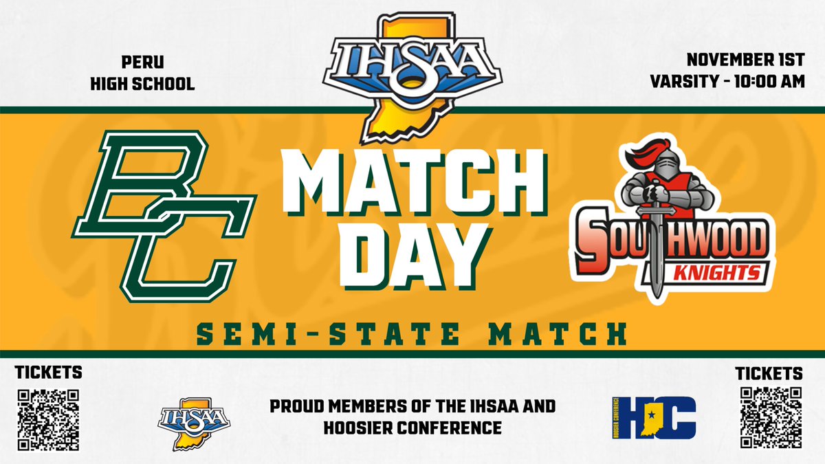 BC_BisonAD's tweet photo. Today’s the day! Benton Central Volleyball hits the court vs Southwood HS at Peru HS in the Semi-State. Let’s go, Lady Bison! Be Loud, Be Proud, Be Bison! https://t.co/1XTZmBB6o4