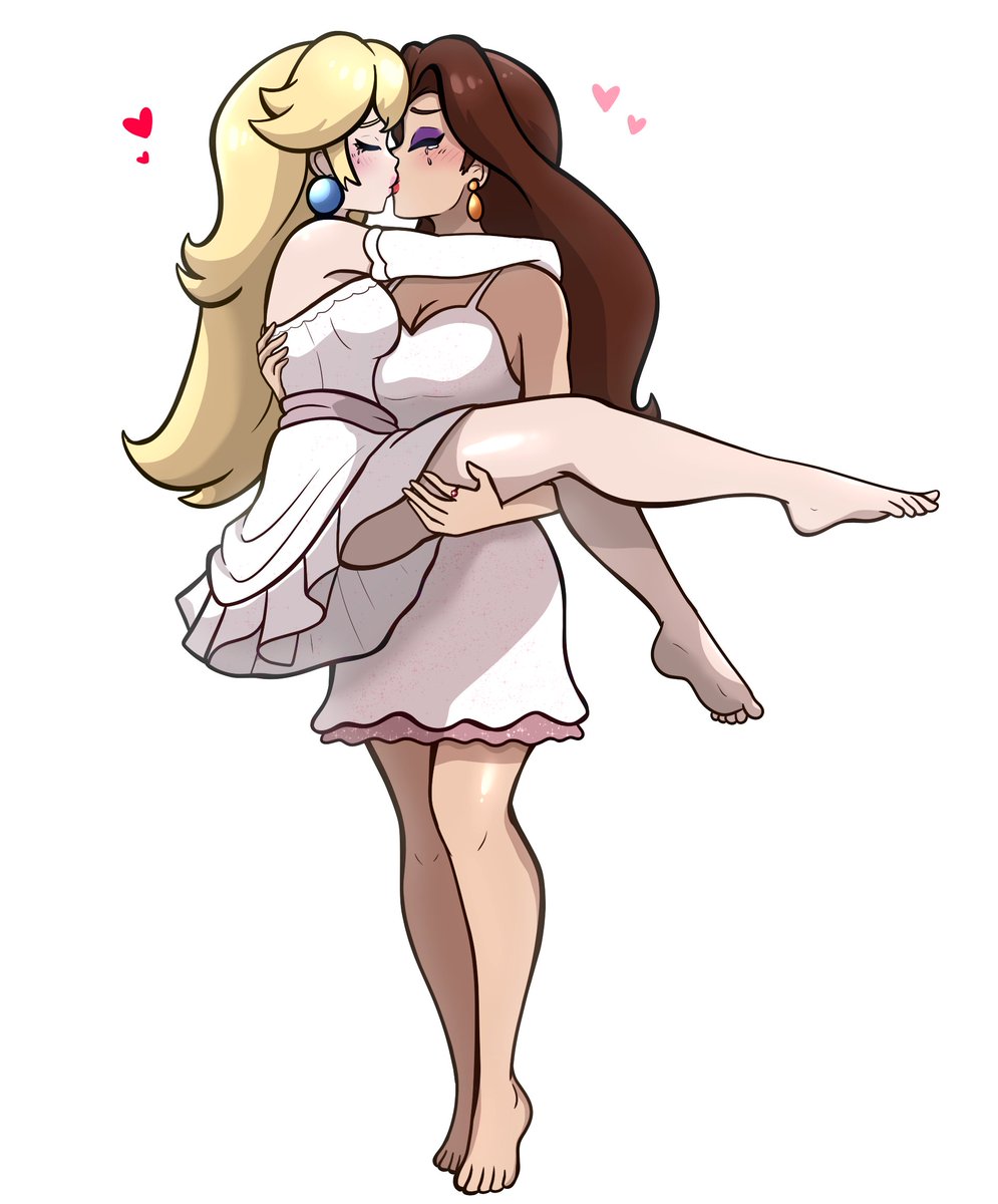 Super cute commission I got to do last week <3 💍
#peachline