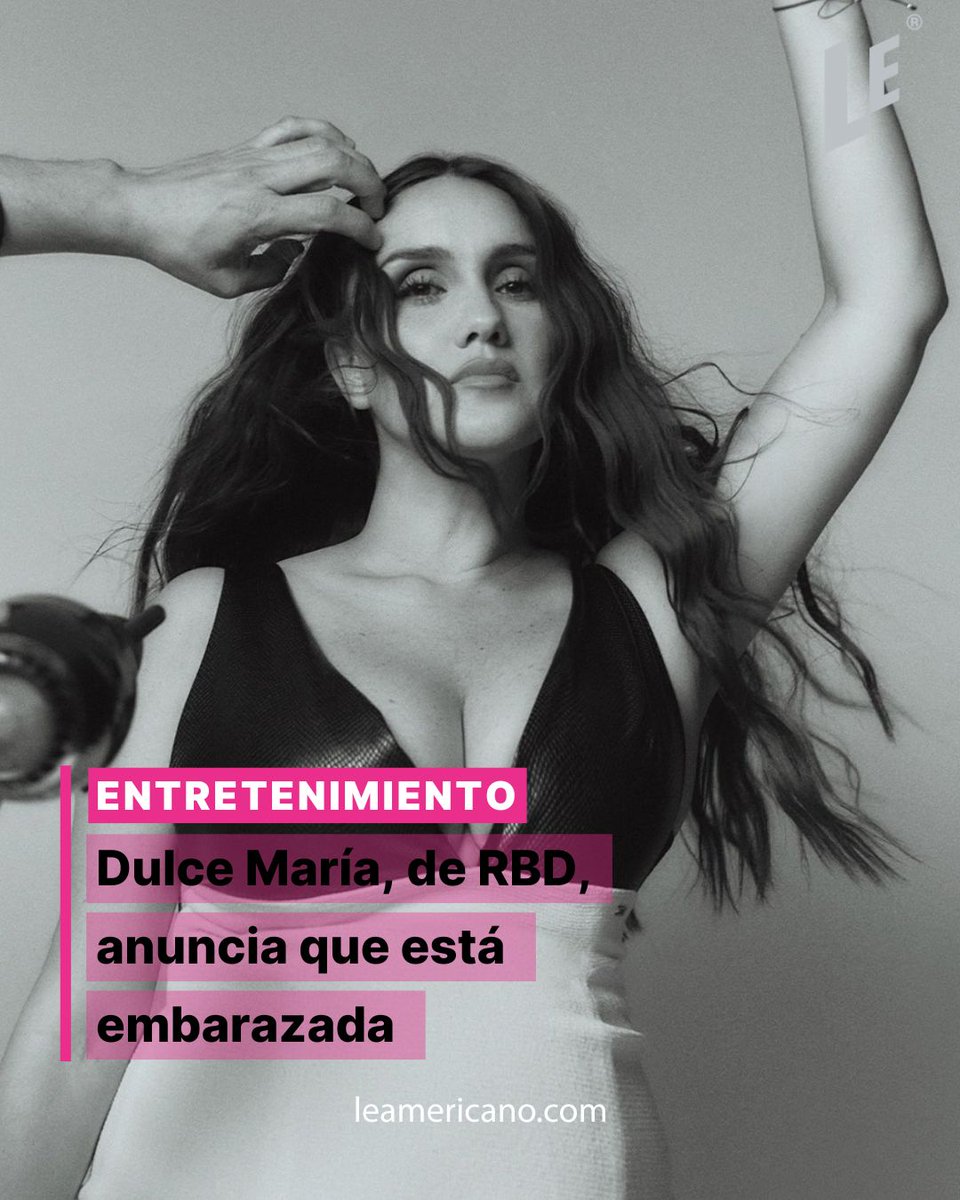 LeamericanoM's tweet photo. La cantante #DulceMaría posó para la revista #MarieClaireMéxico en espera de su segundo hijo con su pareja #PacoÁlvarez.
https://t.co/dGR4ceKFmw https://t.co/eJ6MtphMH5