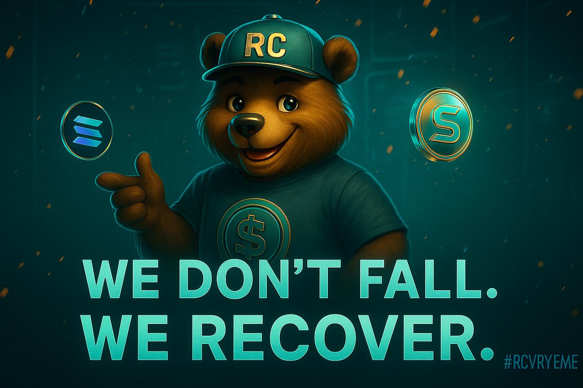 HafCrypt's tweet photo. 💚 When the market dips, others panic
But the $RCVRY Family? We rise, rebuild, and recover stronger together. 💪
We don’t chase hype  we create hope.
Because recovery isn’t just a word, it’s a movement. 🌍

#RCVRYMEME #RecoveryCoin #RCVRY  

we recover always by @Rcvrycoin https://t.co/UQVbrULiSC