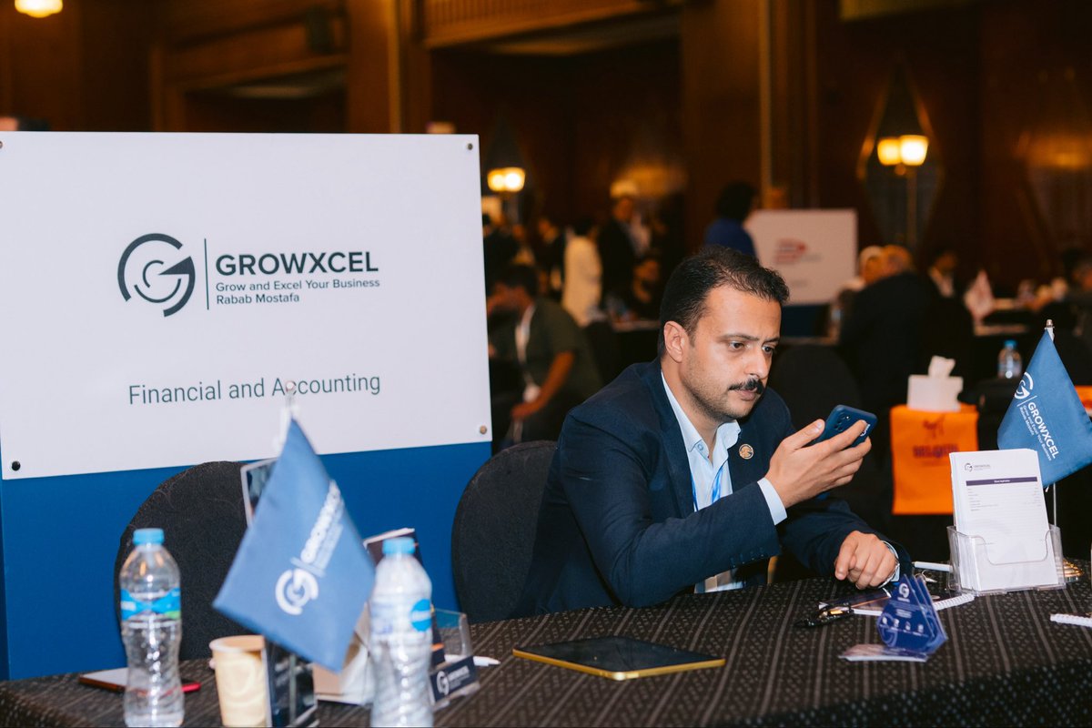 GrowxcelCompany's tweet photo. من Export Smart 2025 أكّدنا إن المحاسبة مش أرقام بس… دي رؤية اقتصادية متكاملة.
#Growxcel #ExportSmart2025 https://t.co/R0pR5dDfHm