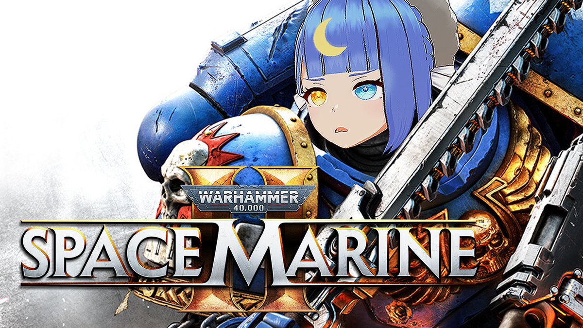 🎁GIVEAWAY 🎁
I got 2 extra copies of WARHAMMER 40,000: SPACE MARINE 2 on Steam so I'll be giving them away in 2 ways!

TO ENTER :
( 1 winner )
- Follow me
- Like &amp; Retweet

( 1 winner )
- Redeem 'GIVEAWAY' for 500 channel points on twitch when I stream! ( Link in bio! )