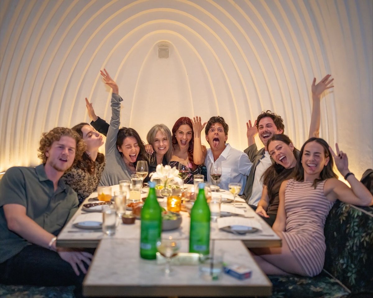 LermanUpdate's tweet image. Logan Lerman was at Camila Mendes’ engagement party 💍