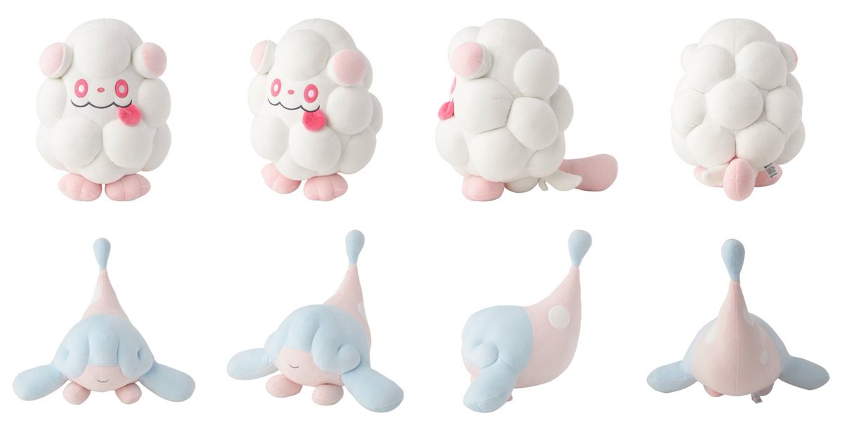 ポケセンオンラインにて「もっちりっちぬいぐるみ オムナイト/ユニラン