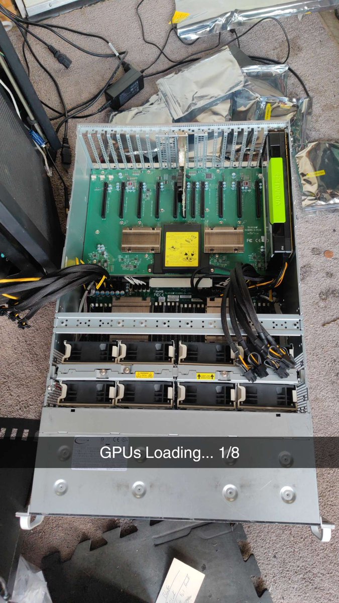 I'm almost done with my neural net server UwU

#computer #electronics #tech #serverstack