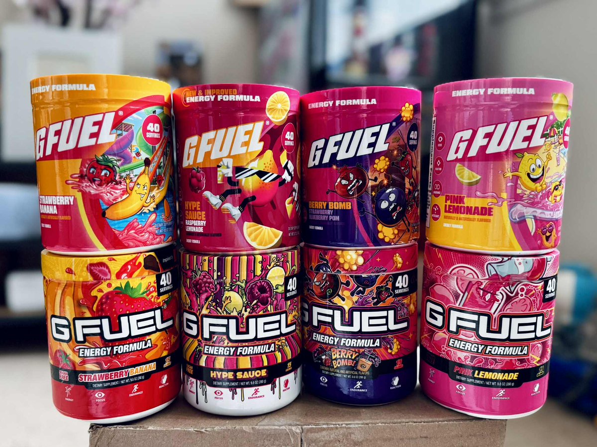 FloppyPenguinYT's tweet image. So I am now officially an Ambassador for @GFuelEnergy
I have been wanting to work with GFUEL ever since I started YouTube. 
You can now use the code FP at checkout for 20% off all your orders 🐧❤️  
gfuel.com/FP