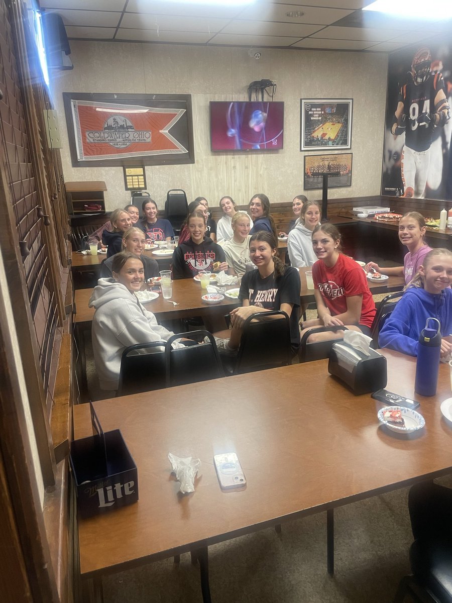 Appreciation is extended to the St Henry Lady Redskins for the opportunity to provide their meal and to the parents for their attendance. 
The ladies are wished the best of luck on Wednesday from all of us here at Mcsober’s!!
#MAC🏐🏐🏐🏐🏐🏐🏐🏐🏐🏐🏐
