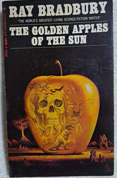 beckithy's tweet photo. @randomhouse Would you know the cover artist for the 1967 book The Golden Apples of the Sun by Ray Bradbury? This was a Bantam Books publication.
Love this cover. https://t.co/FtwkYDHSla