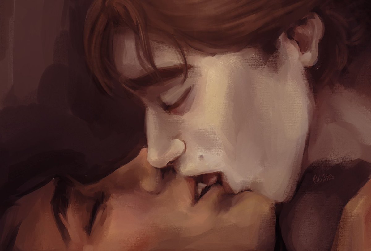 Soft Jayce and Viktor to compensate the angst

Painting this made me want to chew concrete. They‘re so cute aaaaah
#jayvik #arcane