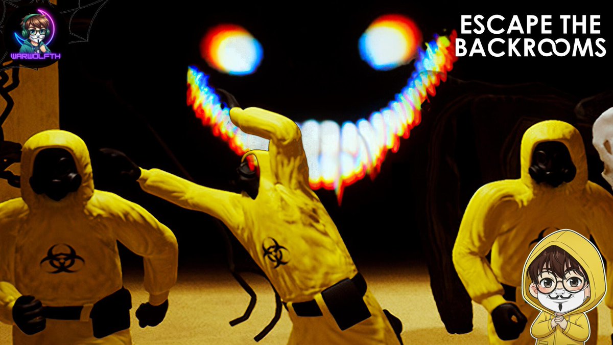 warwolfth's tweet photo. 🔴 SEMANA DE TERROR HOY JUGAMOS ESCAPE THE BACKRROMS EN SOLITARIO

EN DIRECTO A LAS 8:00 PM 

YOUTUBE:https://t.co/mKhUnAa00D
TWITCH:https://t.co/tMyVcUrfch
KICK:https://t.co/t2js2t78jt https://t.co/zhJbytpw7q
