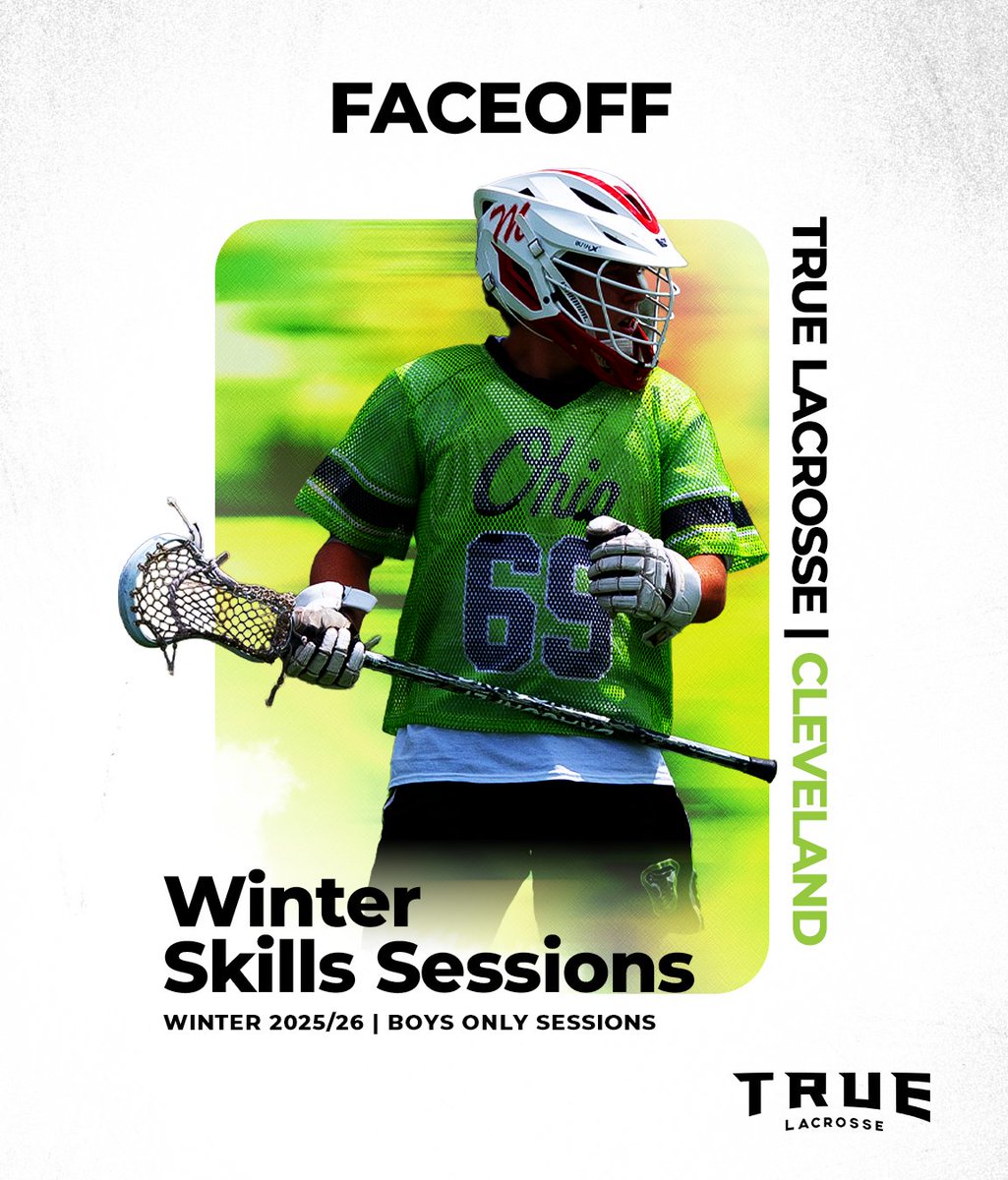 Want to dominate this spring? Do the work this winter. ❄️
Boys Winter Skills Sessions now open!

🔥 Shooting/Dodging
🛡️ Defense
🥅 Goalie
🌀 Faceoff

📍 Valley View (Mon),  Twinsburg | N. Olmsted | Canton (Tue), Pinnacle (Wed)