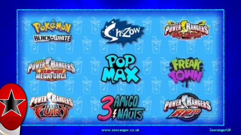 ZeorangerUK's tweet photo. @RangerBoard In 2018 UK kids tv channel #PopMax used it in their 'Easter Staxx' promo alongside a different logo for #DinoCharge as well. Watch the promo: https://t.co/lLPOlOSJIA #PowerRangers #JungleFury https://t.co/YV96OVb8pr