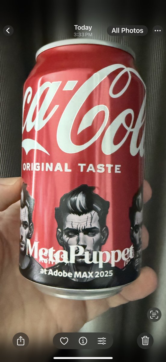 Little refreshment before screening my latest short film at Adobe Max!

#communityxadobe #AdobeFirefly