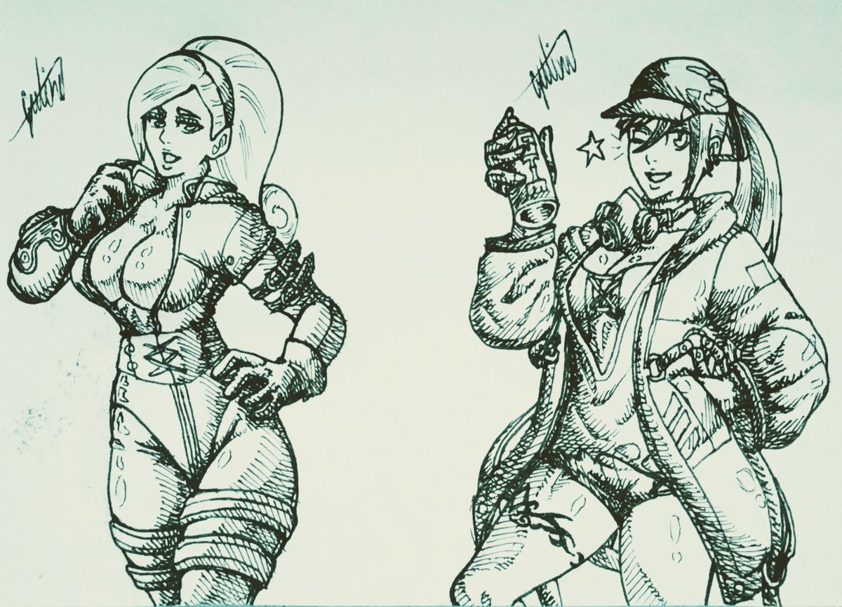 GutimDesenheiro's tweet photo. #smallartist #artistsontwitter #fanart #waifu #SNK #KOF #LienNeville #Isla
Mais uma folha de papel feliz, com duas loiras gatas!πππ
One more happy sheet of paper, with these two blonde babes!πππ https://t.co/a5lc0AvCoj