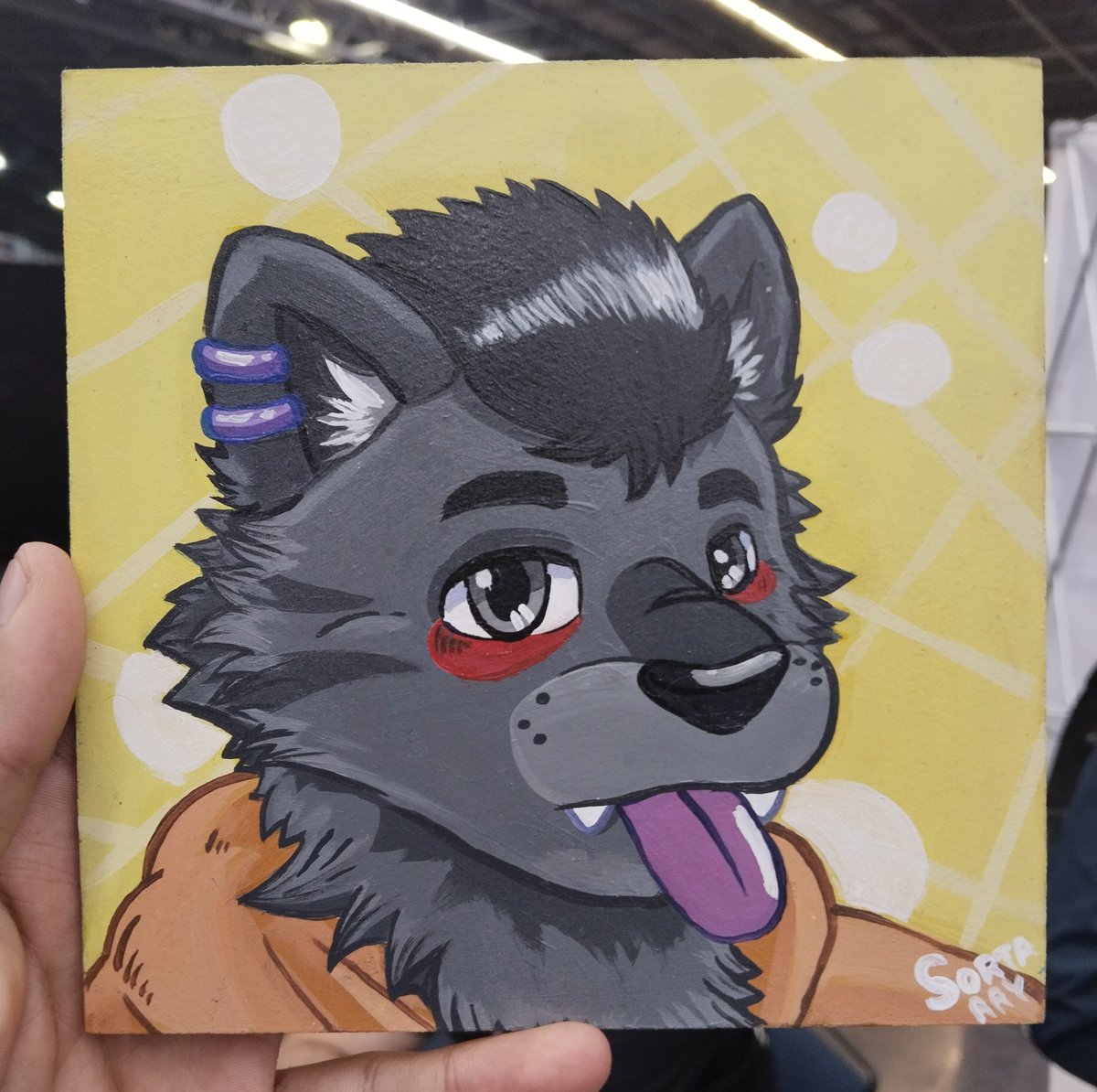 27sortarrydoc's tweet photo. Fui a #Confuror y me puse a pintar algunos cuadros de furros del cual solo logré terminar 5 (Vex, Drawo, Alucard, Kaiser y Wolfhug), iré mostrando los 15 que faltaron, pero por ahora muestro los que logré y ruego que llegaran los dos últimos y tal vez rehaga algunos.
#furryartist https://t.co/k1qkjQl2rf