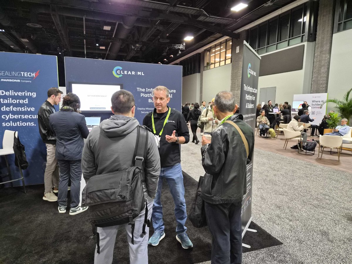 Heading to NVIDIA GTC DC? We are too!

Swing by Booth #467 to say hi, chat with our team, and catch live demos of how ClearML helps organizations simplify AI infrastructure, scale workloads, and get more from every GPU.

- See a live demo of our new NVIDIA DGX Spark