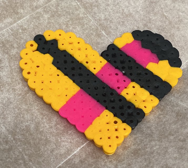 Things I made today: Party Poison coaster. This was my first time messing about with perler beads so don’t judge too hard!