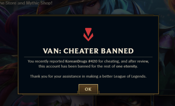 GabbaR6S's tweet photo. @drewlevin This smurf and a few other cheaters I played against recently all got perma banned. Huge shoutout to the haters and to @drewlevin 💪 https://t.co/8Bq88zxScz