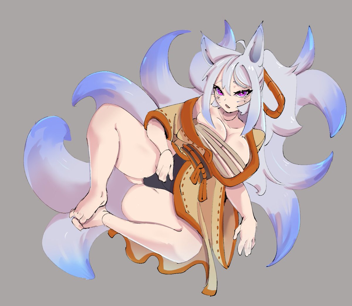 Sorry for the lack of my usual posts. Been busy with being sick as well as irl obligations

Although I will say that I cleaned my previous ships (minus Mutsumi's trainer) so the fox is back to being single and very eager to mingle for those who are interested 💋