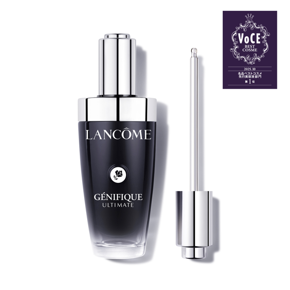 Lancome_JP's tweet image. 【祝ベスコス受賞🎊】
10/22発売のVOCE12月号で #ジェニフィックアルティメセラム が【名品ベストコスメ 先行美容液部門】で1位に輝きました🥇
受賞を記念して3名様にプレゼント！
【応募方法】 
@lancome_JPをフォロー＆この投稿をリポスト 
〆11/5まで